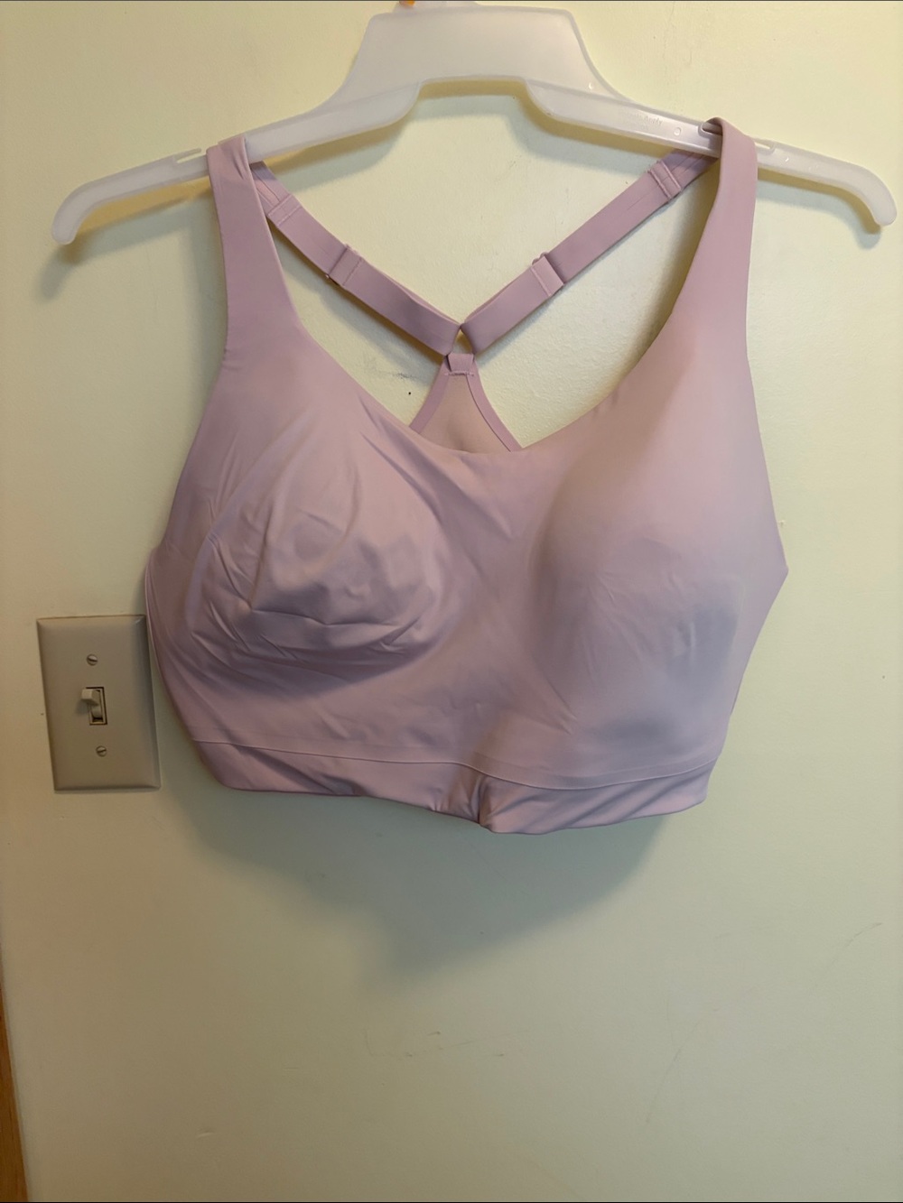 Athleta Light Mauve Supportive Sports Bra